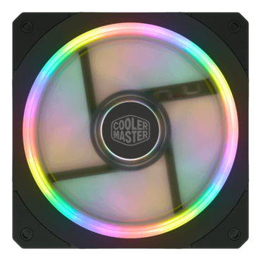 MasterFan SF120P ARGB 120mm, ARGB LEDs, 2400 RPM, 43 CFM, 30 dBA, Cooling Fan