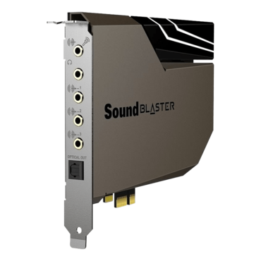 Sound Blaster AE-7, 7.1 Channels, 32-bit / 384 kHz, 127 dB DNR, PCIe Sound Card
