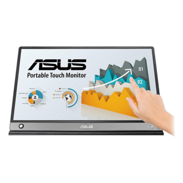 ZenScreen Touch MB16AMT, 15.6&quot; IPS, 1920 x 1080 (FHD), 5 ms, 60Hz, Portable Monitor