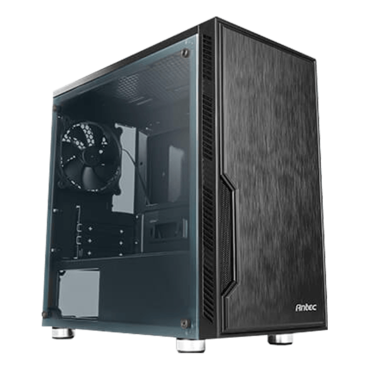 VSK10 Window, Acrylic Side Panel, No PSU, microATX, Black, Mini Tower Case