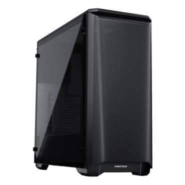 Eclipse Series P400A Tempered Glass, No PSU, E-ATX, Satin Black, Mid Tower Case