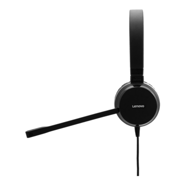 4XD0S92991, USB/3.5mm, Black, Stereo Headset