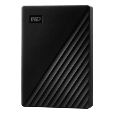 2TB My Passport, USB 3.2 Gen 1, Portable, Black, External Hard Drive