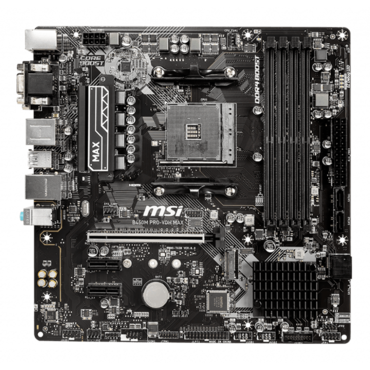 B450M PRO-VDH MAX, AMD B450 Chipset, AM4, HDMI, microATX Motherboard