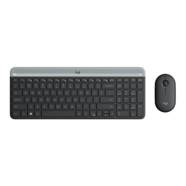 MK470, Wireless, Graphite, Membrane Slim Keyboard & Mouse
