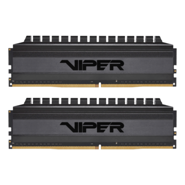 8GB Kit (2 x 4GB) Viper 4 Blackout DDR4 3200MHz, CL16, Black, DIMM Memory