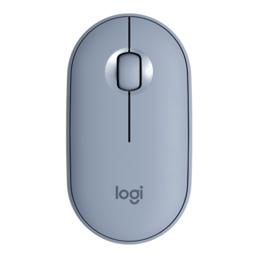 Pebble M350, 1000 dpi, Wireless 2.4, Blue Gray, Optical Mouse
