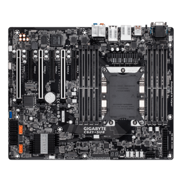 C621-SU8, Intel C621, LGA 3647, DDR4-2933 1TB 3DS LRDIMM / 8, SATADOM / 2, VGA, USB 3.1, GbLAN / 3, ATX Retail