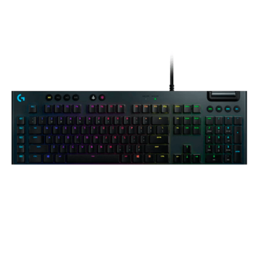 G815, Per Key RGB, GL Linear, Wired, Black, Mechanical Gaming Keyboard
