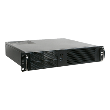 WD1880-D214MATX 18U 800mm Depth Simple Server Rack with 2U Compact microATX Rackmount Chassis