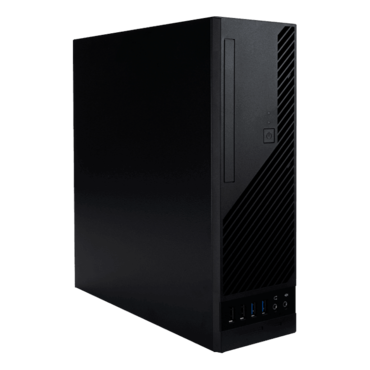 CJ712, 265W PSU, microATX, Black, Slim Case