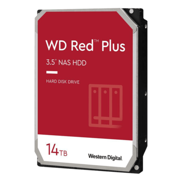 14TB Red™ Plus WD140EFFX, 7200 RPM, SATA 6Gb/s, 512MB cache, 3.5-Inch HDD