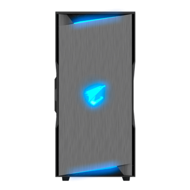 AORUS C300 GLASS, Tempered Glass, No PSU, ATX, Black, Mid Tower Case