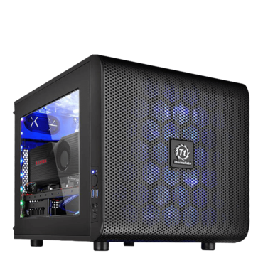 AVADirect Instabuilder Gaming PC &quot;G&quot; Spec: AMD Ryzen™ 5, 16 GB RAM, 500 GB M.2 SSD, 1 TB HDD, RX 6600, Mini Cube (13544237)
