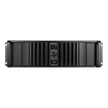 D Storm D-300SEA-BK-75S2UPD8, Black Bezel, 4x 5.25&quot;, 3x 3.5&quot; Drive Bays, 750W Rdt PSU, ATX, Black, 3U Chassis