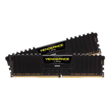 32GB Kit (2 x 16GB) VENGEANCE® LPX DDR4 4000MHz, CL18, Black, DIMM Memory