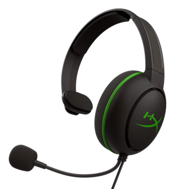 HyperX CloudX Chat, 3.5mm, Black/Green, Gaming Chat Headset For Xbox