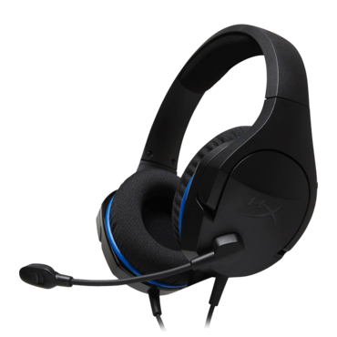 HyperX Cloud Stinger Core, Immersive Audio, 3.5mm, Black/Blue, Gaming Headset For PS4