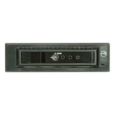 T-7DE-HD, 1x 5.25&quot; to 1x 3.5&quot;/2.5&quot;, SAS/SATA 12Gb/s, SSD/HDD, Black Hot-swap Rack