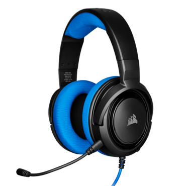 HS35 Stereo, 3.5mm, Blue, Gaming Headset