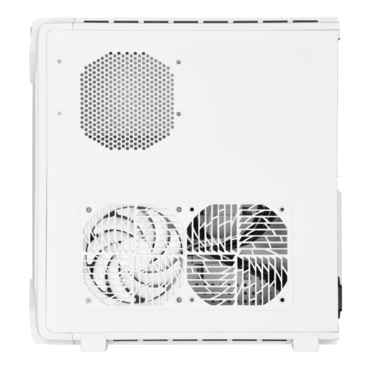 RAVEN RVZ03-ARGB, No PSU, Mini-ITX, White, Slim HTPC Case