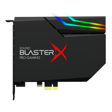 Sound BlasterX AE-5 Plus, 7.1 Channels, 32-bit / 384 kHz, 122 dB DNR, PCIe Sound Card