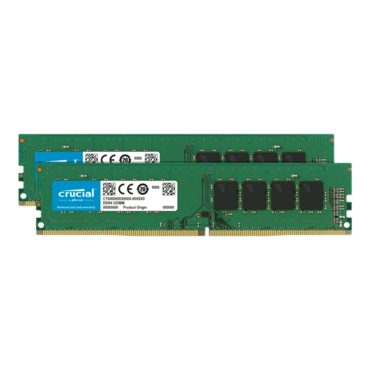 64GB Kit (2 x 32GB) DDR4 2666MHz, CL19, DIMM Memory