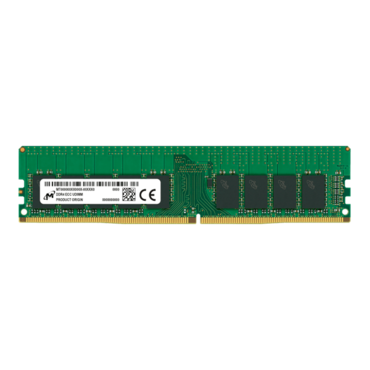 16GB MTA18ASF2G72AZ-2G6E2 Single-Rank, DDR4 2666MHz, CL19, ECC Unbuffered Memory