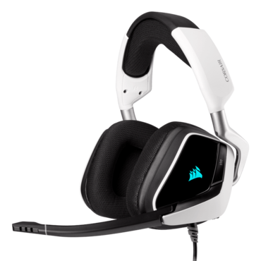 VOID RGB ELITE Premium, RGB LED, 7.1 Surround Sound, Wired USB, White, Gaming Headset