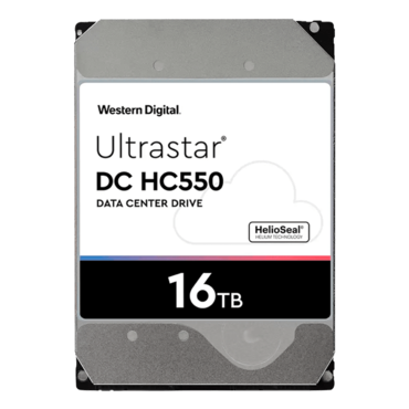 16TB Ultrastar DC HC550 WUH721816AL5201, 7200 RPM, SAS 12Gb/s, 512e/4Kn, 512MB cache, SED, TCG Enterprise SSC, 3.5&quot; HDD