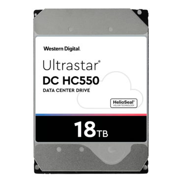 18TB Ultrastar® DC HC550 WUH721818AL5204, 7200 RPM, SAS 12Gb/s, 512e/4Kn, 512MB cache, Non-SED, 3.5&quot; HDD