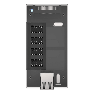 S08-303-IA, Acrylic Internal USB 2.0 Hub with Magnetic Base, 5 USB 2.0 Ports Expansion
