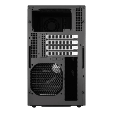 CS330, 3 x 3.5&quot; Hotswap Bay, No PSU, microATX, Black, Desktop Chassis