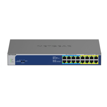 16-Port Gigabit Ethernet High-Power PoE+ Unmanaged Switch with 8-Ports PoE++ (380W)