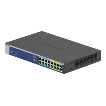 16-Port Gigabit Ethernet High-Power PoE+ Unmanaged Switch with 8-Ports PoE++ (380W)