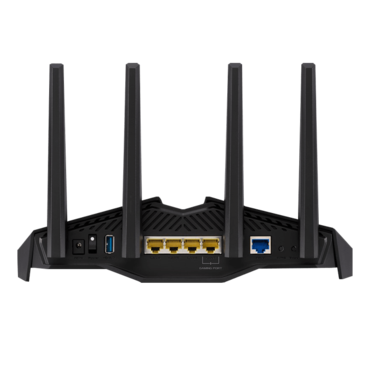RT-AX82U, IEEE 802.11ax, Dual-Band 2.4 / 5GHz, 574 / 4804 Mbps, 4xRJ45, USB 3.1, Wireless Router