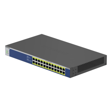 24-Port Gigabit Ethernet High-Power PoE+ Unmanaged Switch (300W)
