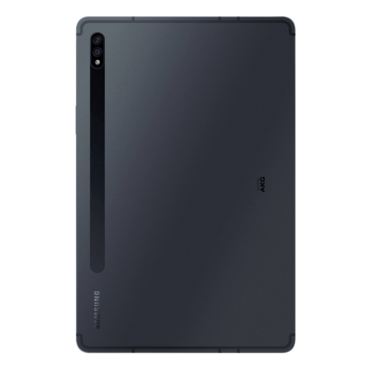 Galaxy Tab S7, SM-T870NZKEXAR, 11” WQXGA, LTPS TFT, 120Hz, Qualcomm® Snapdragon™ 865 Plus, 8GB RAM, 256GB ROM, Mystic Black, Wi-Fi Only, Tablet