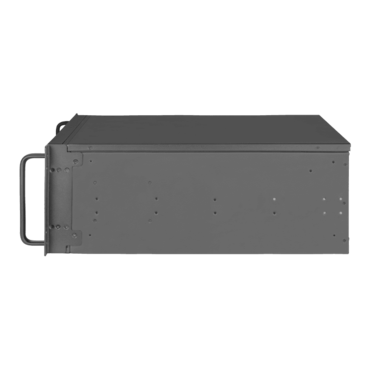 RM42-502, 2x 5.25", 1x 2.5" Drive Bays, No PSU, SSI-EEB, Black, 4U Chassis