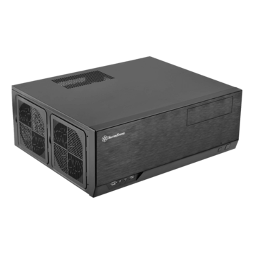 Grandia GD09B-C, No PSU, ATX, Black, HTPC Case