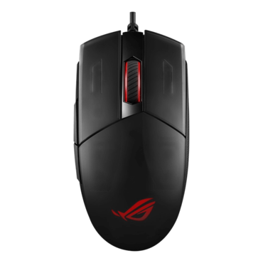 ROG Strix Impact II, RGB LED, 6200dpi, Wired USB, Black, Optical Gaming Mouse