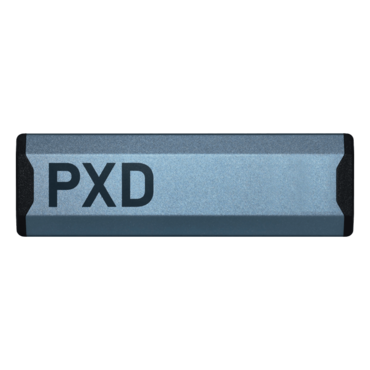 1TB PXD PXD1TBPEC, 1000 / 1000 MB/s, USB-C 3.2 Gen 2, Blue/Black, External SSD