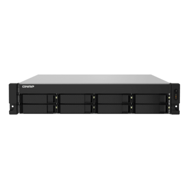 TS-832PXU-4G, 8-bay 2U NAS Server, Alpine AL324, 4-core 1.7GHz processor, 16GB DDR4 RAM (4GB pre-installed), SATA 6Gb/s, 2.5GbLAN / 2, 10GbLAN / 2, Type-A USB 3.2 Gen 1 / 4, 250W PSU