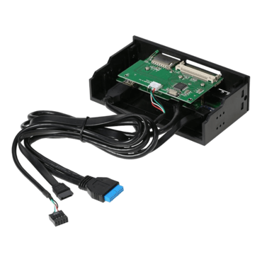 U2CR5253U3CESATA, Internal, 5.25&quot; Bay, All-in-one, 3xUSB 3.0, USB Type-C Card Reader