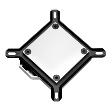 EK-Quantum Velocity D-RGB - Nickel + Frosted Plexi