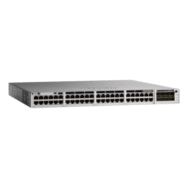 Catalyst C9200-48T-E, 1U, 48 x RJ45, 10/100/1000Mbps, Managed Ethernet Layer 3 Switch