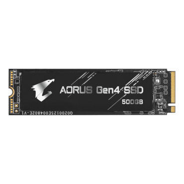 500GB AORUS, 5000 / 2500 MB/s, 3D TLC NAND, PCIe NVMe 4.0 x4, M.2 2280 SSD