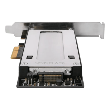 ToughArmor MB840M2P-B, M.2 NVMe SSD to PCIe 3.0/4.0 x4 Removable SSD Mobile Rack for PCIe Expansion Slot