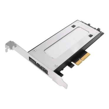 ToughArmor MB840M2P-B, M.2 NVMe SSD to PCIe 3.0/4.0 x4 Removable SSD Mobile Rack for PCIe Expansion Slot