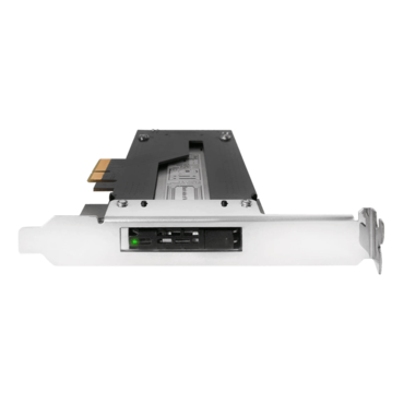 ToughArmor MB840M2P-B, M.2 NVMe SSD to PCIe 3.0/4.0 x4 Removable SSD Mobile Rack for PCIe Expansion Slot